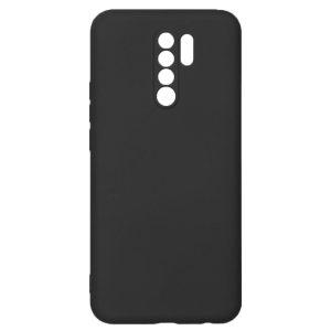 Husa protectie, interior de catifea, compatibila cu Xiaomi Redmi 9, FONIX BloomShield, silicon, margini ridicate, slim, Negru3