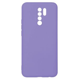 Husa protectie, interior de catifea, compatibila cu Xiaomi Redmi 9, FONIX BloomShield, silicon, margini ridicate, slim, Mov3