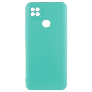 Husa protectie, interior de catifea, compatibila cu Xiaomi Redmi 9C, FONIX BloomShield, silicon, margini ridicate, slim, Turcoaz3