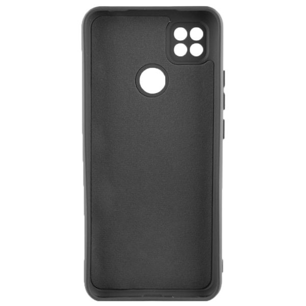 Husa protectie, interior de catifea, compatibila cu Xiaomi Redmi 10A, FONIX BloomShield, silicon, margini ridicate, slim, Negru2