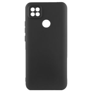 Husa protectie, interior de catifea, compatibila cu Xiaomi Redmi 10A, FONIX BloomShield, silicon, margini ridicate, slim, Negru3