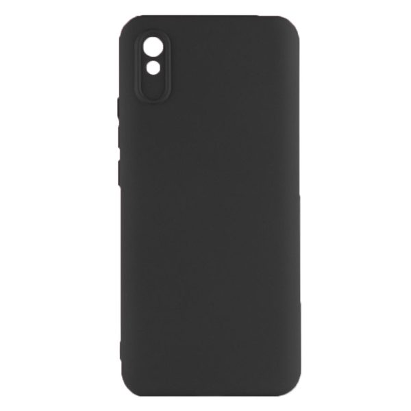 Husa protectie, interior de catifea, compatibila cu Xiaomi Redmi 9A / 9AT, FONIX BloomShield, silicon, margini ridicate, slim, Negru2