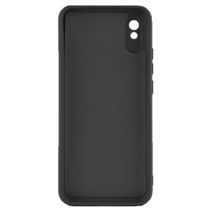 Husa protectie, interior de catifea, compatibila cu Xiaomi Redmi 9A / 9AT, FONIX BloomShield, silicon, margini ridicate, slim, Negru3