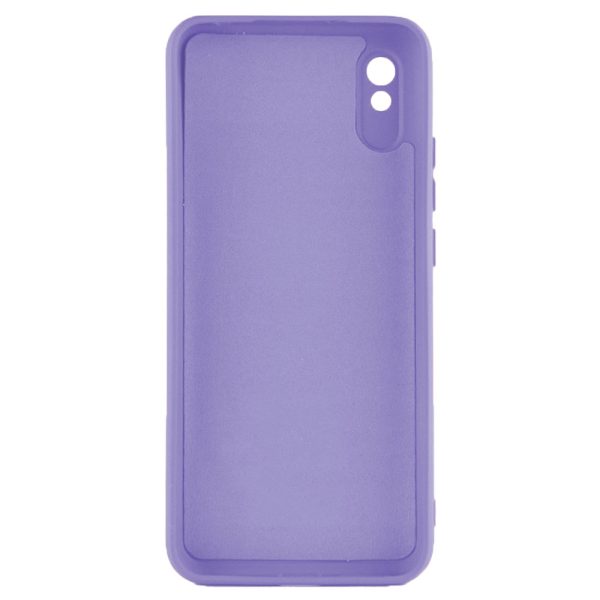 Husa protectie, interior de catifea, compatibila cu Xiaomi Redmi 9A / 9AT, FONIX BloomShield, silicon, margini ridicate, slim, Mov3