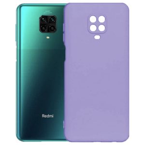 Husa protectie, interior de catifea, compatibila cu Xiaomi Redmi Note 9s / Note 9 Pro, FONIX BloomShield, silicon, margini ridicate, slim, Mov