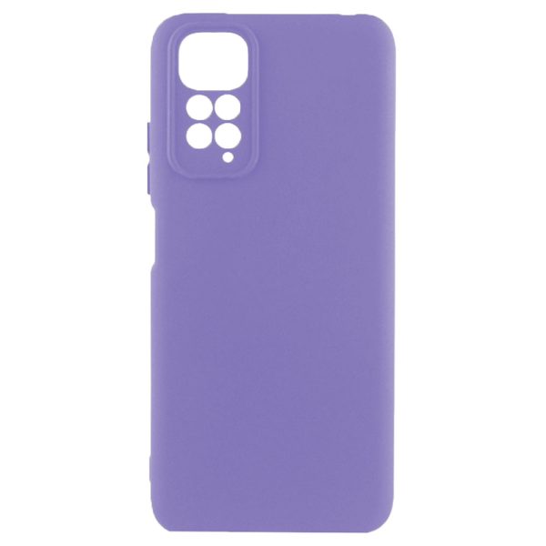 Husa protectie, interior de catifea, compatibila cu Xiaomi Redmi 10 4G, FONIX BloomShield, silicon, margini ridicate, slim, Mov3