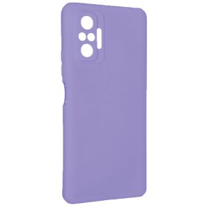 Husa protectie, interior de catifea, compatibila cu Xiaomi Redmi Note 10 4G / Note 10S, FONIX BloomShield, silicon, margini ridicate, slim, Mov3