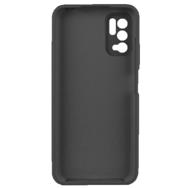 Husa protectie, interior de catifea, compatibila cu Xiaomi Redmi Note 10 5G, FONIX BloomShield, silicon, margini ridicate, slim, Negru2