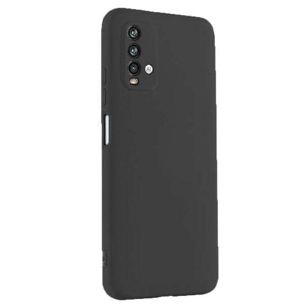 Husa protectie, interior de catifea, compatibila cu Xiaomi Redmi 9T, FONIX BloomShield, silicon, margini ridicate, slim, Negru3