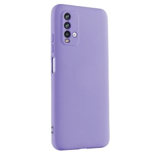 Husa protectie, interior de catifea, compatibila cu Xiaomi Redmi 9T, FONIX BloomShield, silicon, margini ridicate, slim, Mov3