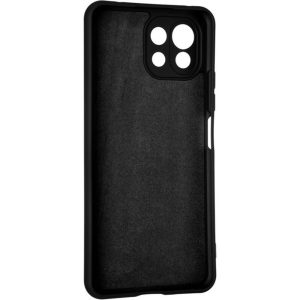 Husa protectie, interior de catifea, compatibila cu Xiaomi Mi 11 Lite, FONIX BloomShield, silicon, margini ridicate, slim, Negru2