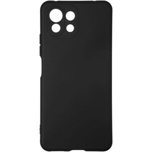 Husa protectie, interior de catifea, compatibila cu Xiaomi Mi 11 Lite, FONIX BloomShield, silicon, margini ridicate, slim, Negru3