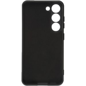 Husa protectie, interior de catifea, compatibila cu Samsung Galaxy S23 Plus, FONIX BloomShield, silicon, margini ridicate, slim, Negru3