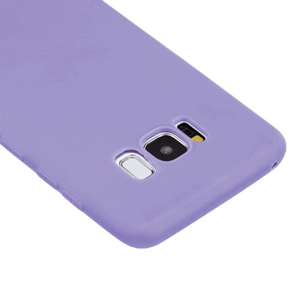 Husa protectie, interior de catifea, compatibila cu Samsung Galaxy S8, FONIX BloomShield, silicon, margini ridicate, slim, Mov3