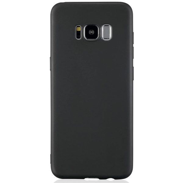 Husa protectie, interior de catifea, compatibila cu Samsung Galaxy S8 Plus, FONIX BloomShield, silicon, margini ridicate, slim, Negru5