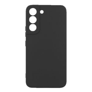 Husa protectie, interior de catifea, compatibila cu Samsung Galaxy S22, FONIX BloomShield, silicon, margini ridicate, slim, Negru3