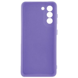 Husa protectie, interior de catifea, compatibila cu Samsung Galaxy S22 Plus, FONIX BloomShield, silicon, margini ridicate, slim, Mov2