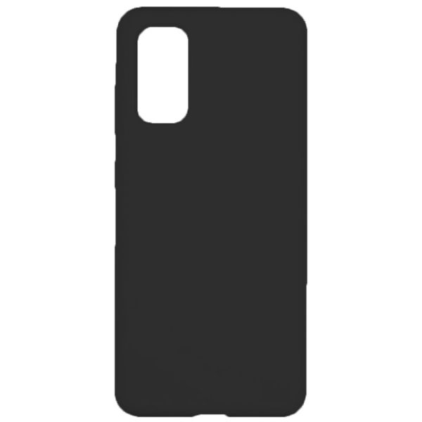 Husa protectie, interior de catifea, compatibila cu Samsung Galaxy S20, FONIX BloomShield, silicon, margini ridicate, slim, Negru2