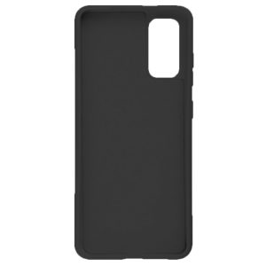 Husa protectie, interior de catifea, compatibila cu Samsung Galaxy S20, FONIX BloomShield, silicon, margini ridicate, slim, Negru3