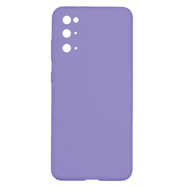 Husa protectie, interior de catifea, compatibila cu Samsung Galaxy S20 Plus, FONIX BloomShield, silicon, margini ridicate, slim, Mov2