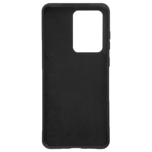 Husa protectie, interior de catifea, compatibila cu Samsung Galaxy S20 Ultra, FONIX BloomShield, silicon, margini ridicate, slim, Negru3