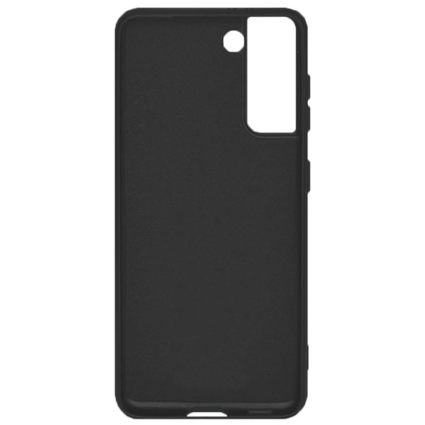 Husa protectie, interior de catifea, compatibila cu Samsung Galaxy S21 Plus, FONIX BloomShield, silicon, margini ridicate, slim, Negru intens3