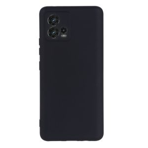 Husa protectie, interior de catifea, compatibila cu Motorola Moto G72, FONIX BloomShield, silicon, margini ridicate, slim, Negru2