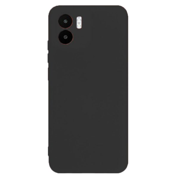 Husa protectie, interior de catifea, compatibila cu Xiaomi Redmi A1, FONIX BloomShield, silicon, margini ridicate, slim, Negru2