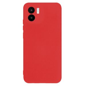 Husa protectie, interior de catifea, compatibila cu Xiaomi Redmi A1, FONIX BloomShield, silicon, margini ridicate, slim, Rosu2