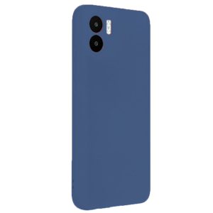 Husa protectie, interior de catifea, compatibila cu Xiaomi Redmi A1, FONIX BloomShield, silicon, margini ridicate, slim, Albastru inchis