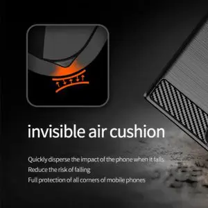 Set protectie 360, Husa Fonix Carbon si Folie ecran silicon pentru Xiaomi X5 Pro, Antisoc, Protectie fata, spate, laterale, Acoperire completa, Flexibila, Negru3