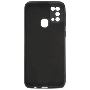 Husa protectie, interior de catifea, compatibila cu Samsung Galaxy M31, FONIX BloomShield, silicon, margini ridicate, slim, Negru3