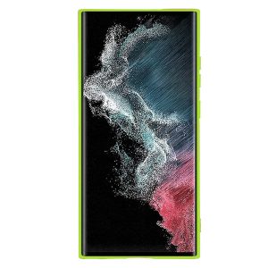 Husa protectie, interior de catifea, compatibila cu Samsung Galaxy Note 20 Ultra, FONIX BloomShield, silicon, margini ridicate, slim, Verde neon