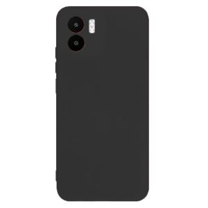 Husa protectie, interior de catifea, compatibila cu Xiaomi Redmi A2 Plus, FONIX BloomShield, silicon, margini ridicate, slim, Negru