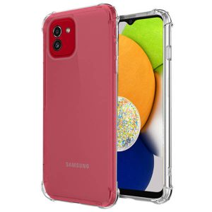 Husa Antisoc compatibila cu Samsung Galaxy A22 5G, Supreme Protection, Drop-Proof, Shock-Proof, Protectie suplimentara la colturi, Design minimalist, 1,5 mm, Transparenta