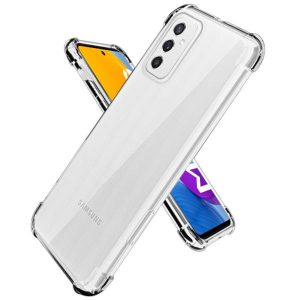 Husa Antisoc compatibila cu Samsung Galaxy M52 5G, Supreme Protection, Drop-Proof, Shock-Proof, Protectie suplimentara la colturi, Design minimalist, 1,5 mm, Transparenta2