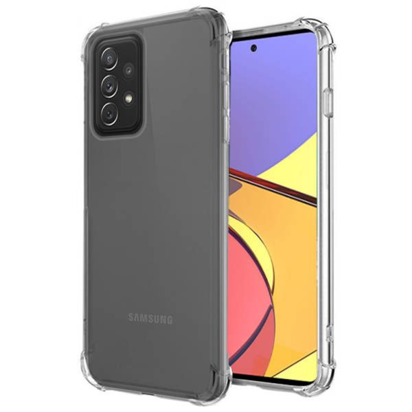 Husa Antisoc compatibila cu Samsung Galaxy A73 5G, Supreme Protection, Drop-Proof, Shock-Proof, Protectie suplimentara la colturi, Design minimalist, 1,5 mm, Transparenta