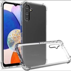 Husa Antisoc compatibila cu Samsung Galaxy A14 5G, Supreme Protection, Drop-Proof, Shock-Proof, Protectie suplimentara la colturi, Design minimalist, 1,5 mm, Transparenta5