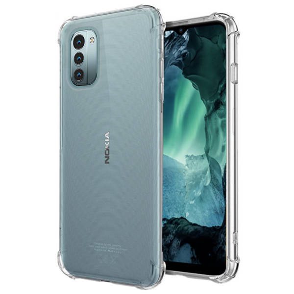 Husa Antisoc compatibila cu Nokia G11 / G21, Supreme Protection, Drop-Proof, Shock-Proof, Protectie suplimentara la colturi, Design minimalist, 1,5 mm, Transparenta