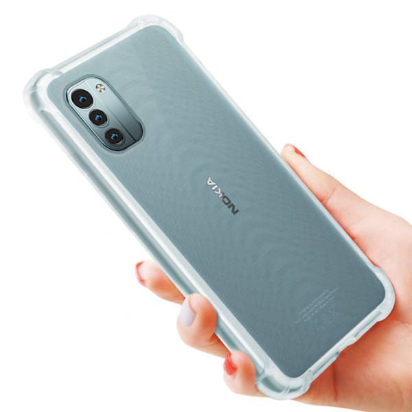 Husa Antisoc compatibila cu Nokia G11 / G21, Supreme Protection, Drop-Proof, Shock-Proof, Protectie suplimentara la colturi, Design minimalist, 1,5 mm, Transparenta3