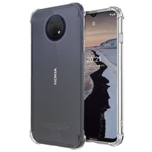 Husa Antisoc compatibila cu Nokia G10 / G20, Supreme Protection, Drop-Proof, Shock-Proof, Protectie suplimentara la colturi, Design minimalist, 1,5 mm, Transparenta