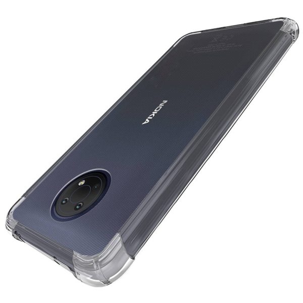 Husa Antisoc compatibila cu Nokia G10 / G20, Supreme Protection, Drop-Proof, Shock-Proof, Protectie suplimentara la colturi, Design minimalist, 1,5 mm, Transparenta