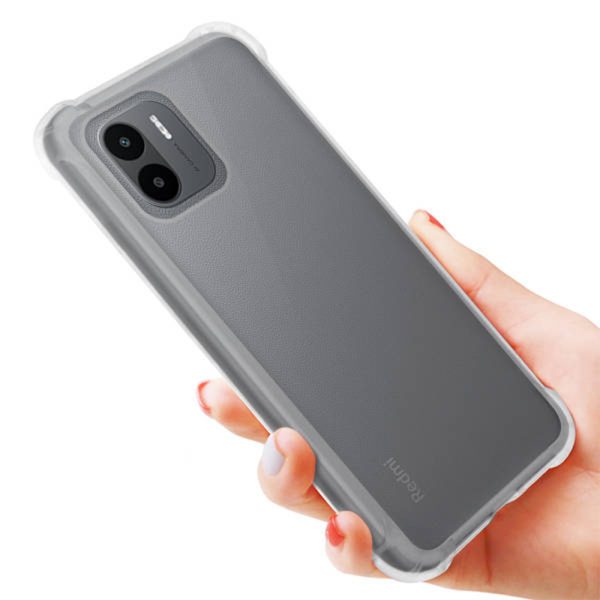 Husa Antisoc compatibila cu Xiaomi Redmi A1, Supreme Protection, Drop-Proof, Shock-Proof, Protectie suplimentara la colturi, Design minimalist, 1,5 mm, Transparenta3