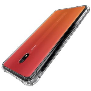 Husa Antisoc compatibila cu Xiaomi Redmi 8A, Supreme Protection, Drop-Proof, Shock-Proof, Protectie suplimentara la colturi, Design minimalist, 1,5 mm, Transparenta