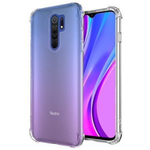 Husa Antisoc compatibila cu Xiaomi Redmi 9, Supreme Protection, Drop-Proof, Shock-Proof, Protectie suplimentara la colturi, Design minimalist, 1,5 mm, Transparenta