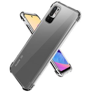 Husa Antisoc compatibila cu Xiaomi Redmi Note 10 5G, Supreme Protection, Drop-Proof, Shock-Proof, Protectie suplimentara la colturi, Design minimalist, 1,5 mm, Transparenta2