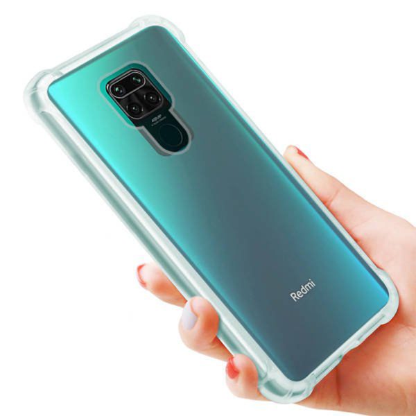 Husa Antisoc compatibila cu Xiaomi Redmi Note 9, Supreme Protection, Drop-Proof, Shock-Proof, Protectie suplimentara la colturi, Design minimalist, 1,5 mm, Transparenta3