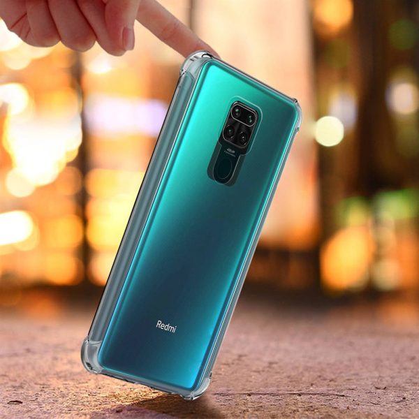 Husa Antisoc compatibila cu Xiaomi Redmi Note 9, Supreme Protection, Drop-Proof, Shock-Proof, Protectie suplimentara la colturi, Design minimalist, 1,5 mm, Transparenta5