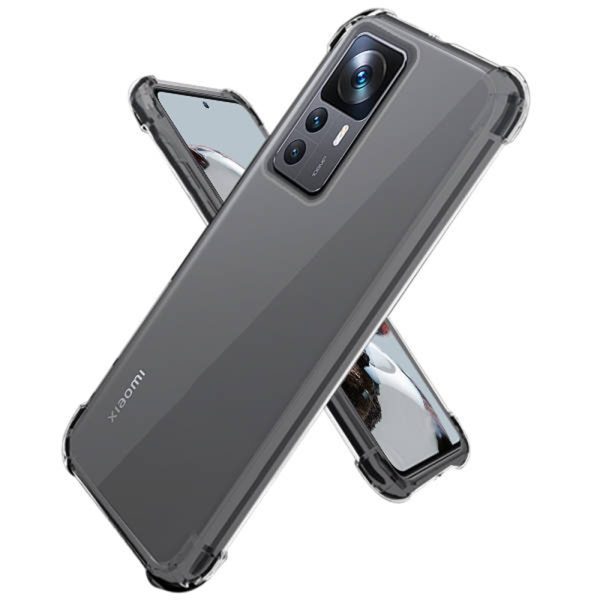 Husa Antisoc compatibila cu Xiaomi 12T / 12T Pro, Supreme Protection, Drop-Proof, Shock-Proof, Protectie suplimentara la colturi, Design minimalist, 1,5 mm, Transparenta2