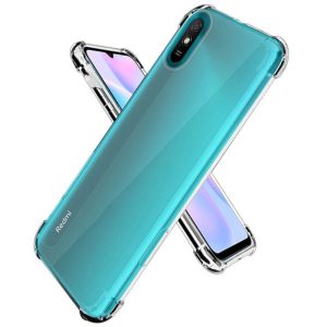 Husa Antisoc compatibila cu Xiaomi Redmi 9A / 9AT, Supreme Protection, Drop-Proof, Shock-Proof, Protectie suplimentara la colturi, Design minimalist, 1,5 mm, Transparenta2